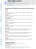 Cover page: Computational Investigation of the Mechanism of Diels–Alderase PyrI4