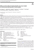 Cover page: Efficacy and mortality of rotating sheaths versus laser sheaths for transvenous lead extraction: a meta-analysis