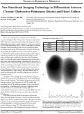 Cover page: New Functional Imaging Technology to Differentiate between Chronic Obstructive Pulmonary Disease and Heart Failure
