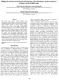 Cover page: Bilinguals activate words from both languages when listening to spoken sentences: Evidence from an ERP-study