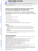 Cover page: Alkylresorcinol, a biomarker for whole grain intake, and its association with osteoarthritis: the MOST study.