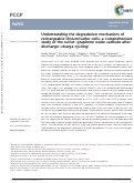 Cover page: Understanding the degradation mechanism of rechargeable lithium/sulfur cells: a comprehensive study of the sulfur–graphene oxide cathode after discharge–charge cycling