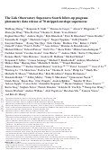 Cover page: The Lick Observatory Supernova Search follow-up program: photometry data release of 70 SESNe