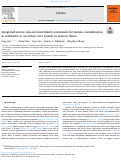 Cover page: Integrated source-risk and uncertainty assessment for metals contamination in sediments of an urban river system in eastern China