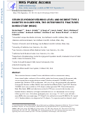 Cover page: Serum 25-hydroxyvitamin D level and incident type 2 diabetes in older men, the Osteoporotic Fractures in Men (MrOS) study