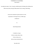 Cover page: Unveiling Uncertainty: Tools, Concepts, and Philosophy for Defining what is Measured in Educational and Psychological Measurement (and Avoiding a Bewitching)