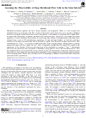 Cover page: Assessing the Observability of Deep Meridional Flow Cells in the Solar Interior