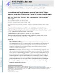 Cover page: Lower Abnormal Fecal Immunochemical Test Cut-Off Values Improve Detection of Colorectal Cancer in System-Level Screens