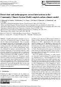 Cover page: Desert dust and anthropogenic aerosol interactions in the Community Climate System Model coupled-carbon-climate model