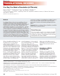 Cover page: You Say You Want a Resolution (of Fibrosis).