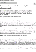 Cover page: Neratinib + capecitabine sustains health-related quality of life in patients with HER2-positive metastatic breast cancer and ≥ 2 prior HER2-directed regimens