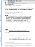 Cover page: Searching for a Roommate: A Correspondence Audit Examining Racial/Ethnic and Immigrant Discrimination among Millennials