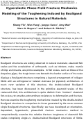 Cover page: Hyperelastic phase-field fracture mechanics modeling of the toughening induced by Bouligand structures in natural materials