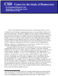 Cover page: Does Cyber Campaigning Win Votes? Online Communication in the 2004 Australian Election