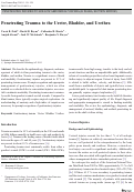 Cover page: Penetrating Trauma to the Ureter, Bladder, and Urethra