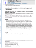 Cover page: Interaction of Commonly Used Oral Molecular Excipients with P-glycoprotein.