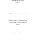 Cover page: "Little Island into Mighty Base": Indigeneity, Race, and U.S. Empire in Guam, 1944-1962