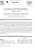 Cover page: The behavior of chalcophile elements during magmatic differentiation as observed in Kilauea Iki lava lake, Hawaii