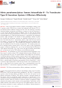 Cover page: Vibrio parahaemolyticus Senses Intracellular K+ To Translocate Type III Secretion System 2 Effectors Effectively.