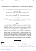 Cover page: Spatial and Temporal Downscaling of TRMM Precipitation with Novel Algorithms Spatial and Temporal Downscaling of TRMM Precipitation with Novel Algorithms