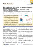 Cover page: Differential Dynamics of Extracellular and Cytoplasmic Domains in Denatured States of Rhodopsin