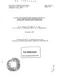 Cover page: A MWPC INSTRUMENTATION SYSTEM WITH SMALL DEAD-TIME and WITH PROVISION FOR AUTOMATIC TESTING and CALIBRATION