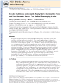 Cover page: How do nutritional antioxidants really work: Nucleophilic tone and para-hormesis versus free radical scavenging in vivo