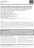 Cover page: An Expert, Multidisciplinary Perspective on Best Practices in Biomarker Testing in Intrahepatic Cholangiocarcinoma