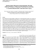 Cover page: Resting-State Magnetoencephalography Reveals Different Patterns of Aberrant Functional Connectivity in Combat-Related Mild Traumatic Brain Injury