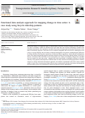 Cover page: Functional data analysis approach for mapping change in time series: A case study using bicycle ridership patterns