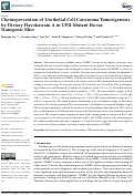 Cover page: Chemoprevention of Urothelial Cell Carcinoma Tumorigenesis by Dietary Flavokawain A in UPII-Mutant Ha-ras Transgenic Mice.