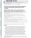 Cover page: Temporal Trends and Evolving Outcomes After Simultaneous Liver‐Kidney Transplantation: Results from the US SLKT Consortium