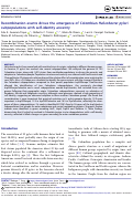 Cover page: Recombination events drives the emergence of Colombian Helicobacter pylori subpopulations with self-identity ancestry