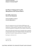 Cover page: San Diego I-15 Integrated Corridor Management (ICM) System: Phase I