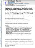 Cover page: The relationship of person-specific eveningness chronotype, greater seasonality, and less rhythmicity to suicidal behavior: A literature review.