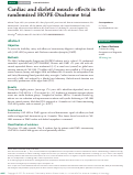 Cover page: Cardiac and skeletal muscle effects in the randomized HOPE–Duchenne trial