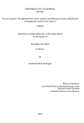 Cover page: Fictive Conquest: The Spanish State, State Agents, and Indigenous Forms of Resistance in Eighteenth-Century New Mexico