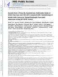 Cover page: Results from a Phase IIb, Randomized, Multicenter Study of GVAX Pancreas and CRS-207 Compared with Chemotherapy in Adults with Previously Treated Metastatic Pancreatic Adenocarcinoma (ECLIPSE Study)