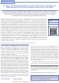 Cover page: Locality is the strongest predictor of expert performance in image-based differentiation of bacterial and fungal corneal ulcers from India.