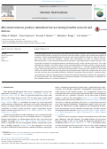 Cover page: Microinterventions produce immediate but not lasting benefits in mood and distress