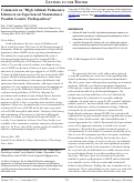 Cover page: Comments on “High Altitude Pulmonary Edema in an Experienced Mountaineer. Possible Genetic Predisposition”