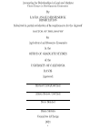 Cover page: Accounting for Relationships in Land and Markets: Three Essays in Development Economics