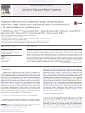 Cover page: Treatment adherence and competency ratings among therapists, supervisors, study-related raters and external raters in a clinical trial of a 12-step facilitation for stimulant users