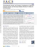 Cover page: Thermodynamic, Kinetic, and Transport Contributions to Hydrogen Evolution Activity and Electrolyte-Stability Windows for Water-in-Salt Electrolytes