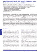 Cover page: Bayesian Inference Reveals Host-Specific Contributions to the Epidemic Expansion of Influenza A H5N1