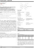 Cover page: Di-μ-oxido-bis­[(1,4,8,11-tetra­aza­cyclo­tetra­decane-κ4N,N′,N′′,N′′′)dimangan­ese(III,IV)] bis­(tetra­phenyl­borate) chloride acetonitrile disolvate