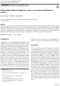 Cover page: Leflunomide-induced collagenous colitis: a case report and literature review.