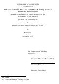 Cover page: Bayesian Modeling and Inference for Quantile Mixture Regression