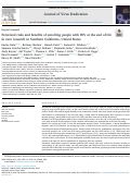 Cover page: Perceived risks and benefits of enrolling people with HIV at the end of life in cure research in Southern California, United States