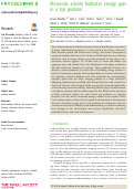 Cover page: Mesoscale activity facilitates energy gain in a top predator